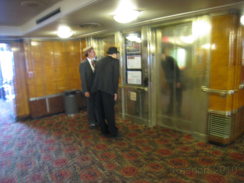 Queen Mary 2010 0415.JPG - There was a Art Decco festival this weekend so people were dressed for the period.